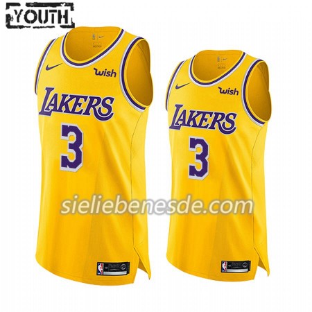 Kinder NBA Los Angeles Lakers Trikot Anthony Davis 3 Nike 2019-2020 Icon Edition Swingman